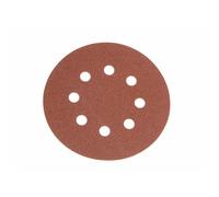 Faithfull Gancho y Lazo Disco de Lija DID3 Perforado 125mm X 40G (Pack 25)