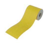 Faithfull Lijado Oxido de Aluminio Rollo Papel Amarillo 115mm X 10m 80G FAIAR108