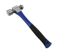 Faithfull Martillo de bola de 680 g, eje de fibra de vidrio de alta resistencia con cabeza de acero pulido y agarre ergonómico antideslizante para metalurgia, ingeniería, reparaciones generales y