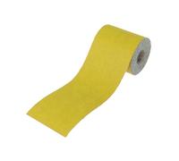 Faithfull Oxido de Aluminio Papel Lija Rollo Amarillo 115mm X 50m 80G FAIAR1158