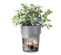Fake Flower Pot Containers Disguised Safe Box Plant Container