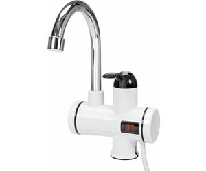 Fala grifo de agua con calentador de agua y pantalla led, 3 kw (3000 w