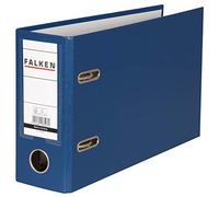 FALKEN Archivadores de palanca de PP, A5, horizontal, lomo de 8 cm - azul (una unidad)