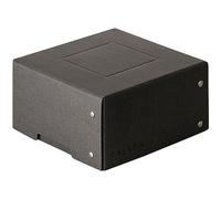 FALKEN PureBox - Caja de almacenaje con tapa (85 x 150 x 150 mm), color negro