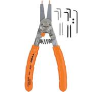 Famanu, pinza para clips de retención, con mango extra largo