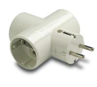 Famatel 1303 - Clavija toma tierra lateral +3 bases toma tierra lateral 16a-250v