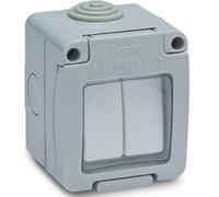 Famatel 19044 - Doble conmutador 10a ip55