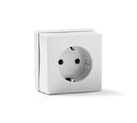 Famatel 5023-B.1 - Base toma tierra lateral superficie 16a 250v(blister)