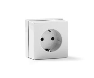Famatel 5023-B.1 - Base toma tierra lateral superficie 16a 250v(blister)