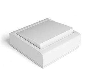 FAMATEL 8002 - Pulsador timbre superficie, 10A-250V, Blanco