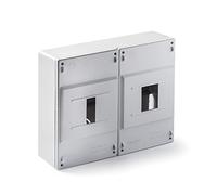 FAMATEL - Armario superficie IP40 | ICP 32 | 195 x 238 x 55 | 4 elementos | Blanco