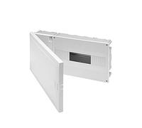 FAMATEL - Armario Vita empotrar | IP40 | ICP 32+14 elementos | 195 x 394 x 62 mm | Gris, Blanco
