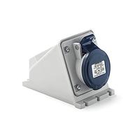 FAMATEL - Base superficie IP44 | 2P+T | 16A | 220-240V | Azul