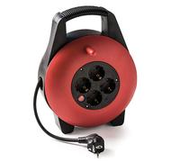 Famatel Bobina De Cable Disyuntor 2p+ttl 4 Sockets 10 M 16a 250v