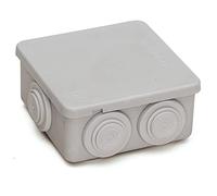 FAMATEL - Caja estanca IP55 | Tapa con tornillos | Sin conos | 1/4 vuelta | 310x240x125 | Gris