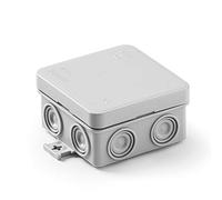 FAMATEL - Caja estanca Minibox IP55 | Tapa a presión | 75x75x39 | Gris