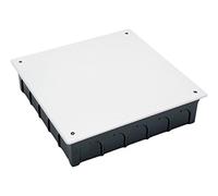 FAMATEL - Caja estanca | Tapa con Tornillos | Sin conos | 250x250x65 | Gris
