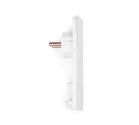 FAMATEL - Clavija extraplana | Salida lateral | TT | 16A | 250V | 4,8mm | Blanco