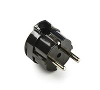 FAMATEL - Clavija | Salida lateral | TT | 16A | 250V | 4,8mm | Negro