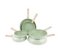 Family Sartén de Aluminio 20-30 cm | Antiadherente y Apta para Inducción, Gas, Vitro y Eléctrica