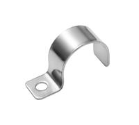 FamlTol 20 Pcs Espesar Abrazaderas Para Tubos, Acero Inoxidable 304 Abrazaderas De Acero Inoxidable Abrazadera Metalica Para La Fijación De Tuberías De Agua Y Gas Ø 25 mm