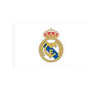 Fan Decor Pegatina Pared Oficial Real Madrid - Vinilo Real Madrid Licencia Oficial 65x40cm o 100x60cm - Retirable Sin Residuos - Regalo para Hombre, Niño y Aficionados