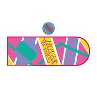 FaNaTtik Back to the Future XL - Juego de almohadilla de escritorio y posavasos para hoverboard