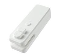 Fangxuee Máquina Selladora Pequeña para Snacks, Laminadora de Bolsas de Plástico para Uso Doméstico, para Conservación de Alimentos, Sellado Al Vacío, Color
