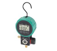 Fangxuee Medidor Digital de HVAC con Apagado Temporizado, Volante Ergonómico, Probador de Vacuómetro HVAC Estable y Multifuncional.