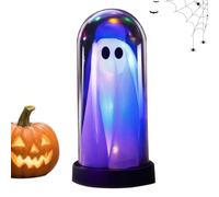 Fantasma Iluminado De Escritorio Espeluznante Iluminación Decorativa | Decoración Halloween Fantasma Iluminado Para Interior Y Exterior Dormitorio Cocina l Repisas De Chimenea