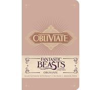 Insight Editions Cuaderno tapa dura Fantastic Beasts: Obliviate – Rayado (Harry Potter)