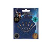 Fantastic beasts the crimes of grindelwald pegatina, multicolor, 10 x