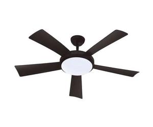 Farelek Wallis Black Ø132cm ventilador de techo 38W con iluminación LED
