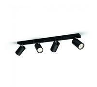 Philips Foco myLiving Kosipo GU10 4 luces negro regulable
