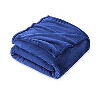 FARFALLAROSSA Manta Gigante de Franela Polar para Cama 180 King Size, Cubre Sofá Familiar, Extra Suave y Cálida, Oeko-Tex, 230 x 270 cm Azul 2