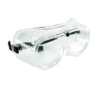 Fargton Occhiali Di Protezione In Plastica Antiurto. Lenti Infrangibili E Antiappannamento. Con Fori Di Aerazione E Banda Elastica.