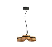 Faro 29567, color negro, vidrio, metal, IP20, clase II, LED, 6 W