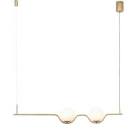 Faro 29691, color dorado, aluminio, vidrio, IP20, Clase I, LED, 6W