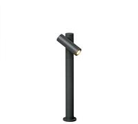 Faro 70783, iluminación para base y poste exterior, gris oscuro, aluminio, IP65, Clase I, 6 W