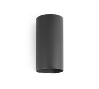Faro 70828, iluminación de pared para exteriores, gris oscuro, aluminio, IP54, Clase I, 6,5 W