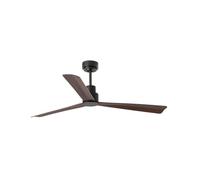 Faro Barcelona Ventilador Nassau 33478 Marrón con control remoto