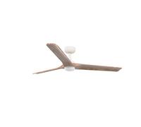 FARO BARCELONA 338101S - HEYWOOD LED L Ventilador blanco/pino 10W SWT