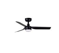 Faro Barcelona Ventilador MINI PUNT S 33822-1TW LED DC negro