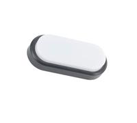 FARO BARCELONA Aplique LED Fred XL IK10 gris oscuro/blanco