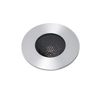 FARO BARCELONA Foco empotrable LED, color níquel, Ø 3,5 cm, aluminio/acero inoxidable