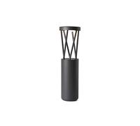 Faro Barcelona Bolardo luminoso LED Twist 500 gris oscuro