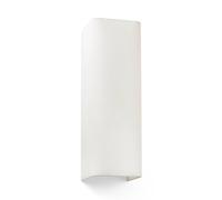 FARO BARCELONA Aplique Cotton, angular, 37 x 12 cm, beige