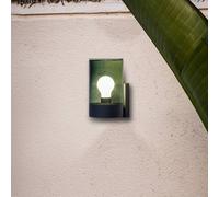 FARO BARCELONA Aplique de exterior Kila, gris humo