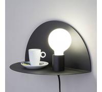 FARO BARCELONA Aplique de pared Nit utilizable como mesa de noche