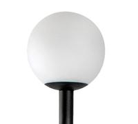 FARO BARCELONA Baliza LED Cuca, negro, acero inoxidable, IP65, altura 50 cm